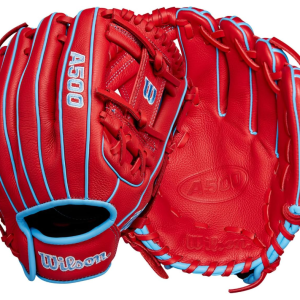 Wilson A500 Guantes juveniles de béisbol SKU-PH000001