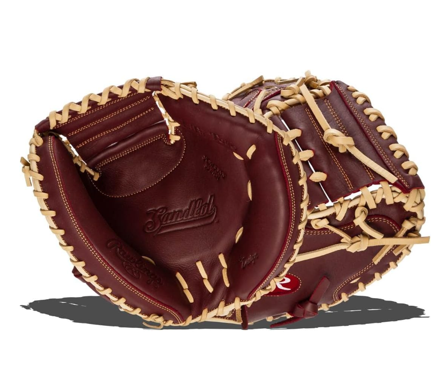 Guante Beisbol Rawling Catcher Mascota Cuero 33 Pulgadas SKU-PH000008