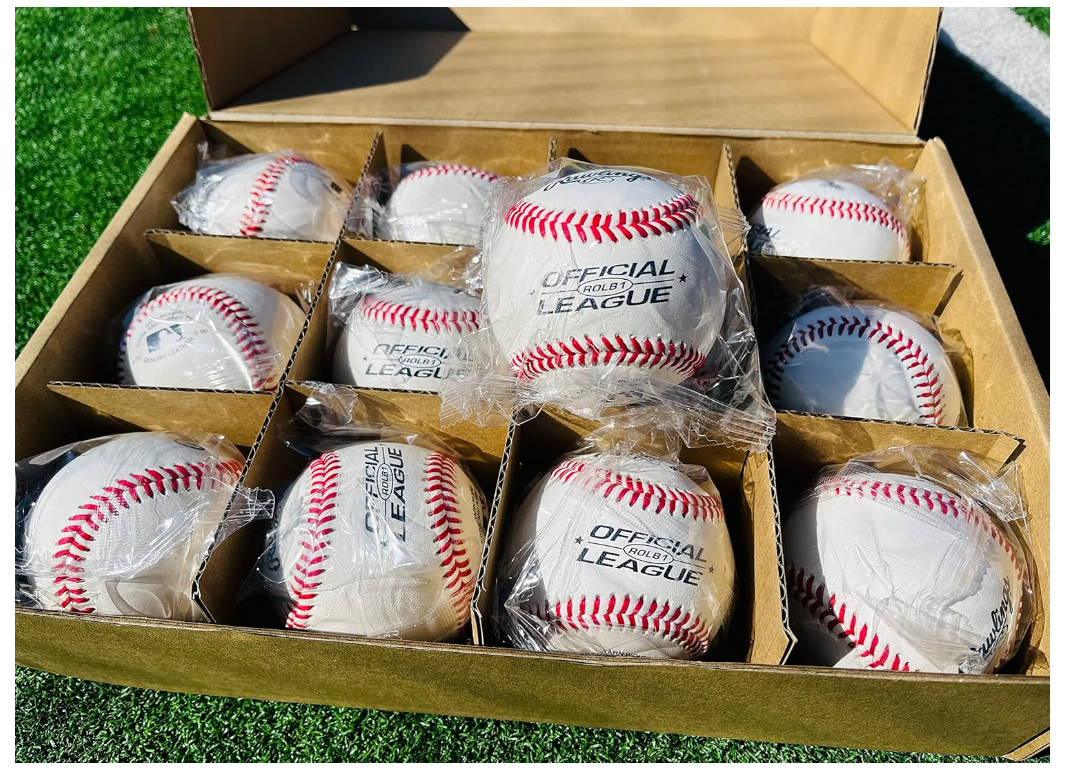 Rawlings | Pelotas oficiales de la liga | Grado de competencia | ROLB1 | Juventud/14U | Uso de juego/práctica | 12 unidades SKU-PH000014