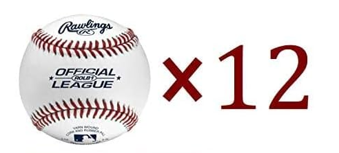 Rawlings | Pelotas oficiales de la liga | Grado de competencia | ROLB1 | Juventud/14U | Uso de juego/práctica | 12 unidades SKU-PH000014 - Imagen 4
