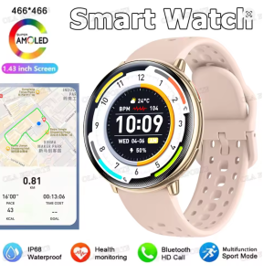 Reloj inteligente hombres mujeres Ai GPT Amoled impermeable deporte SmartWatch SKU-PH000019