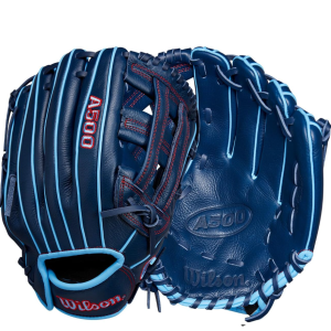 Wilson A500 Guantes juveniles de béisbol SKU-PH000006